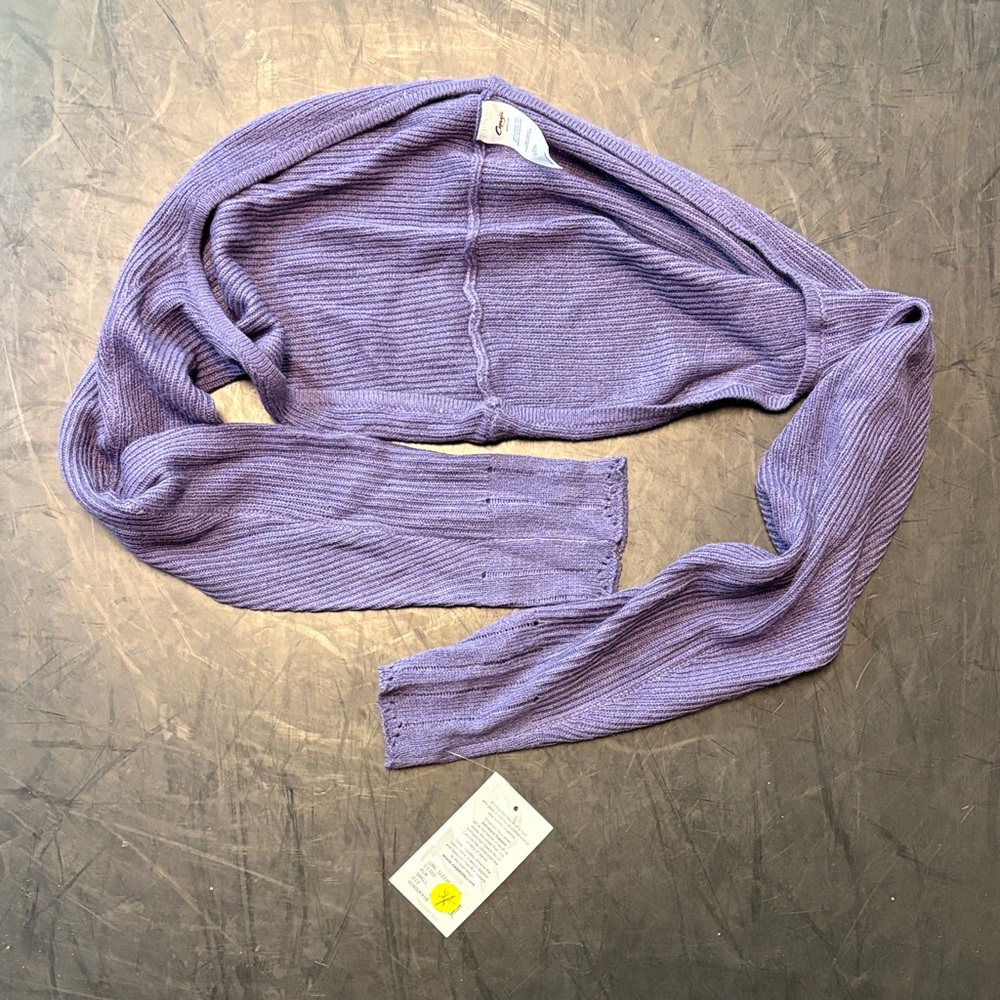 Capezio Purple Long Sleeve Shrug